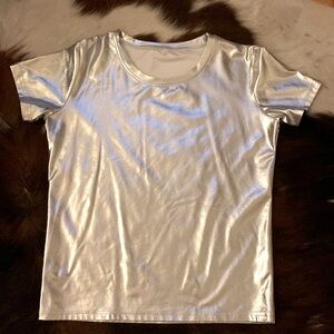 Silver size small Classy Tee